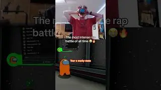 The Most Intense Rap Battle Ever in Among Us VR