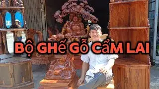 Bộ Bàn ghế gỗ  cẩm lai