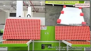 Polyethylene Welding Machine Face Off Heat Gun vs PLC Systom Hot Plate | Large size 1600*1100mm