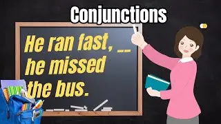 Mastering Conjunctions: Fill in the Blanks with the Right Word | Learn English | Ayra GK World