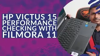 4k video export Victus 15 in Filmora | Check Victus 15 Performance with Filmora 11 | Export 4k Video