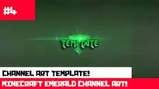 CHANNEL ART TEMPLATE #4 | SPEEDART | PHOTOSHOP