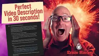 Using ChatGPT to write a video description in seconds.