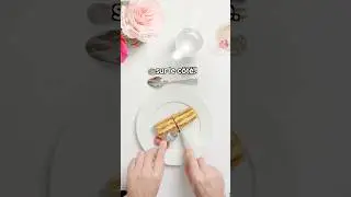 The only proper way to cut a mille-feuille 🍰