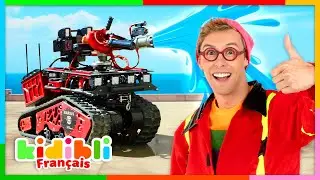 Découvrons les Robots Pompiers ! | Vidéos Educatives pour Enfants | Kidibli