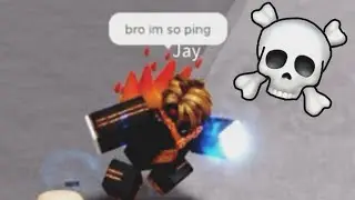 “bro im so ping” || Humbling toxic kid in Roblox The Strongest Battlegrounds