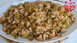 Fresh Bean Diblesi Recipe (Fresh Beans with Rice Rice) Elfin Cuisine