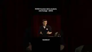 Rare footage of NVIDIA before the fame