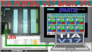 TIA Portal V17 basic STL Language part3 and connect with real PLC S7-300