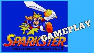 Sparkster Rocket Knight Adventures 2 Gameplay Walkthrough / [No Commentary]