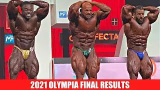 Mr. Olympia 2021 Final Results | BIG RAMY Become 2 Time Olympia Champion 