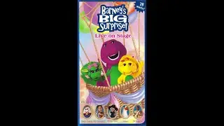 Opening to Barney's Big Surprise COMEBACK Release 2004 VHS Vestavia Hills Alabama