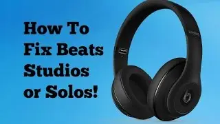 How to fix Beats Studios  if they do not turn on!