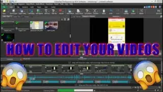 How To Edit Your Videos!!! (Sony Vegas Alternative) (Easy To Get Started)