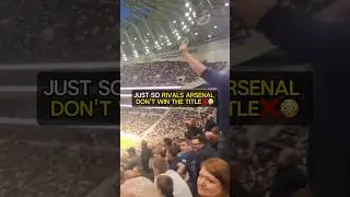 Spurs Fans CELEBRATE City Goals 😳 