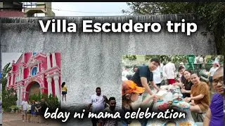 Bday ni mama | Villa Escudero outing