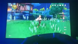 ИГРАЕМ в GENSHIN IMPACT НА ОГРОМНОМ ТЕЛЕВИЗОРЕ ! PS5 DualSense