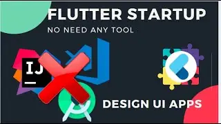 create flutter apps online without any tool || flutter in 2021 || run flutter apps online