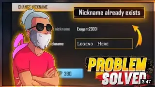 Nickname already exists free fire💯Free fire 😱nickname already exists🔥🤔problem solve/nickname already