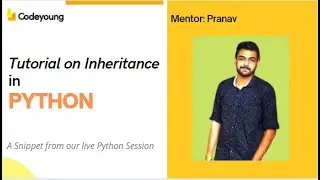 Tutorial on Inheritance in python | Python | Learn Coding | Codeyoung