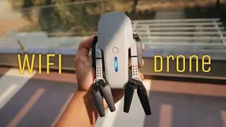 ₹6,499 Foldable FPV Camera Drone | Unboxing and Review, ASMR