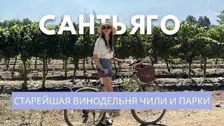 Сантьяго. Вино, еда, парки!