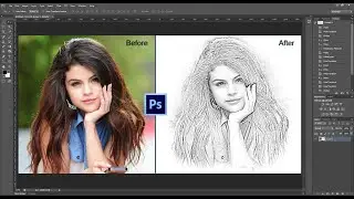Pencil Sketch on Photoshop | How to Transform Photos into Gorgeous Pencil Drawing