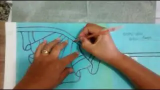 Dicas para iniciantes - Como transferir o risco para pintar no tecido