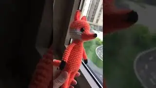 Лиса вязаная игрушка крючком. Лисичка сестричка