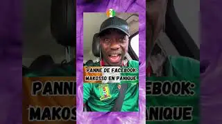 Panne de Facebook: #makosso en panique #buzz #humour #patager #tiktok #makossocamille