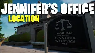 Visit Jennifer Walters office as Jennifer Location Fortnite