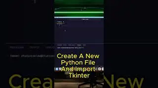 Creating Graphical User Interface using Python Tkinter 