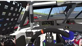 iracing VR #115 Gameplay Español 4k 60fps 🎮 NASCAR Class A en KANSAS comiendo pared