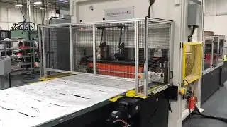 Industrial Die Cutting & Sealing Press with Clamp Feed