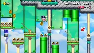 δFantastic High Skyδ ε幻想ψ ◆80s◆ by Planetいーぐる [Mario Maker 2]