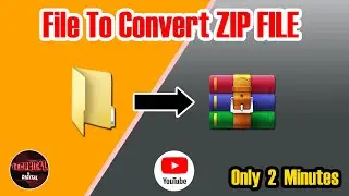 How to convert file to zip file and password zip file. 