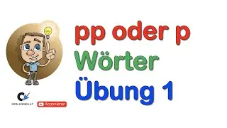 Rechtschreibung unterscheide pp oder p Übung