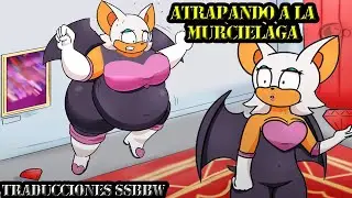 Rouge the Bat turned SSBBW (funny translations)
