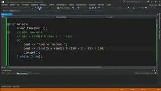 Random de  Float || C++ || Visual Studio