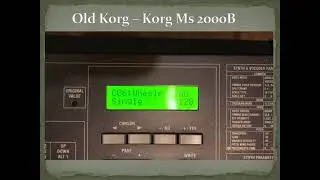 Korg MS 2000B. Programs. (No Talking!)