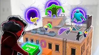 I SPAWNED AI IN WAVES (GANG BEASTS)