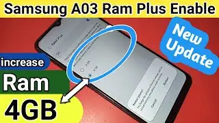 Samsung galaxy A03 Ram plus Enable