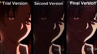 My first, second and final edit version from Ayanokoji