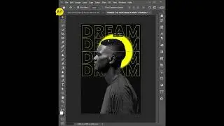 Typography Poster in photoshop