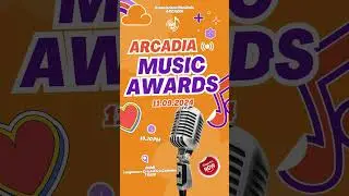 Arcadia Music Awards 2024  - Contest per Cantanti a Trani #shorts #contest