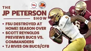#FSU Destroyed at Home! | Scott Reynolds Previews #Bucs vs. #Commanders | TJ Rives on Bucs / #CFB