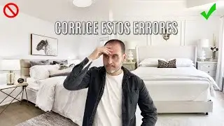 👌Tu dormitorio ELEGANTE Y BONITO al momento (❌CORRÍGELOS)