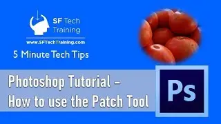 Photoshop Tutorial   How to use the Patch Tool