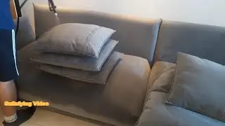 Limpeza Profissional de Sofá - Vídeo Satisfatório