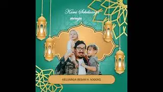 Gratis Video Template Power Point Ucapan Ramadhan 1443 H  Versi 2
